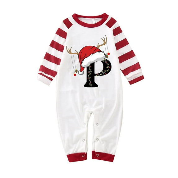 Gvdentm Family Christmas Pajamas Matching Pajamas for Family, Xmas PJs Sets Holiday Sleepwear for Family Dad Mon Kids Baby