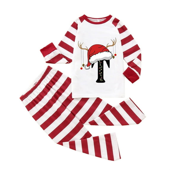 Gvdentm Family Christmas Pajamas Sets, Christmas Family Matching Pajamas Sleepwear Pjs for Family Dad Mon Kids Baby