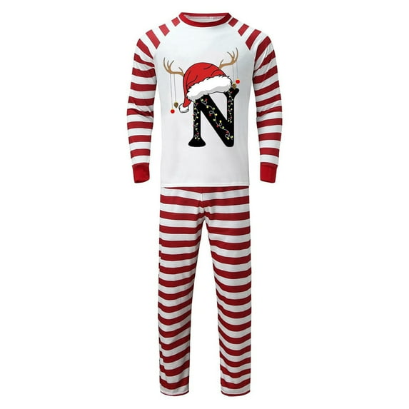 Gvdentm Family Christmas Pjs Matching Sets Christmas Family Pajamas Matching Sets Couples Christmas Pajamas Holiday Jammies for Family Dad Mon Kids Baby
