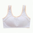 thumbnail image 1 of Gvdentm Girl Bras 10-12 Years Old Sports Bra with Breathable Pads Teens Cotton Training Bras(Light Gray,9-10 Years), 1 of 6