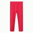 thumbnail image 1 of Gvdentm Girl Leggings Size 6 Toddler Girl Pants Baby Girl Solid Ribbed Pants Toddler Girls Bottoms Leggings Newborn Cotton Jogger(Red,6 Years), 1 of 4