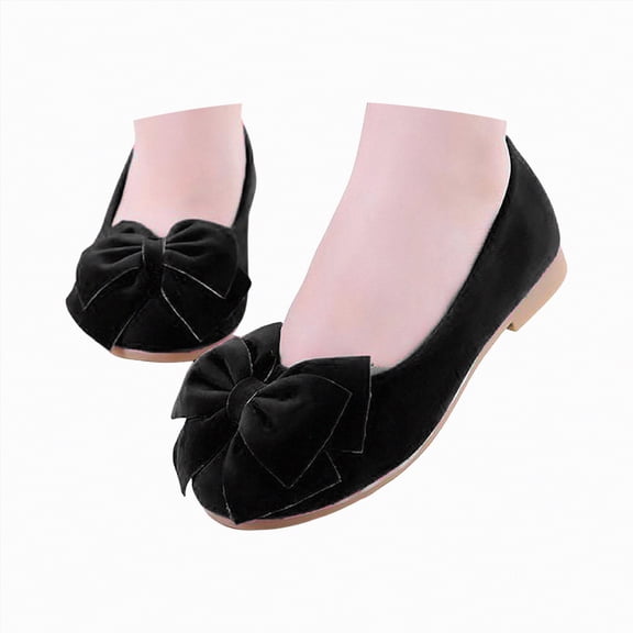 Gvdentm Girl Shoes Size 1 Toddler Boy’s Girl’s Dress Shoes Comfort Lace-Up Oxford School Uniform Shoes Loafer Flats(Black,13.5)