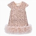 thumbnail image 1 of Gvdentm Girls Sequin Dress A Line Sparkly Sleeveless Wedding Gown Party Dresses for Girls, 1 of 7