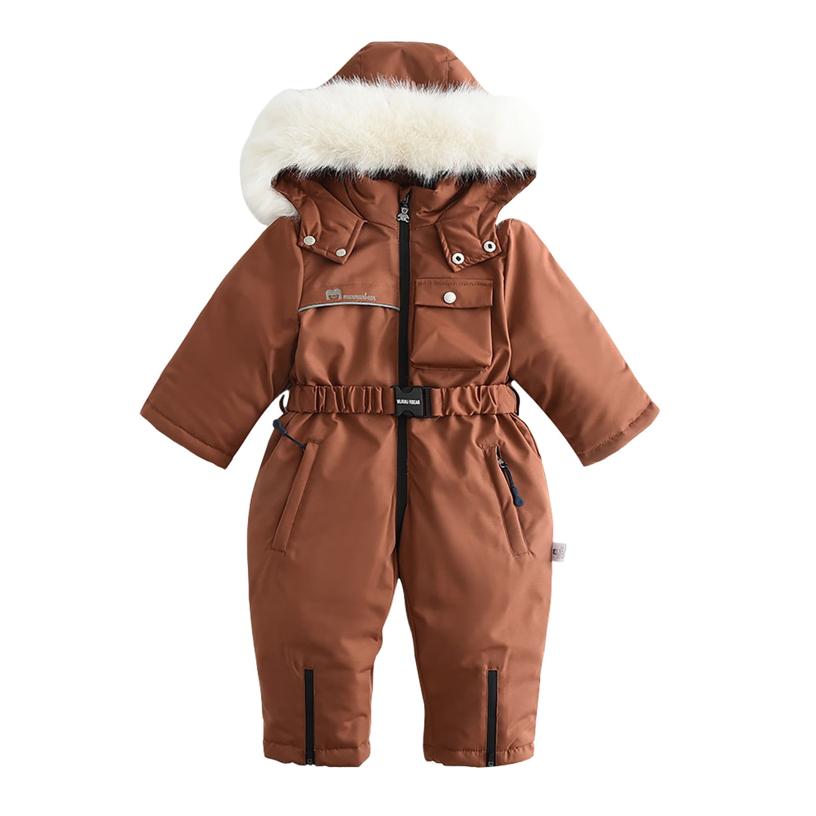 Kids One Piece Snowsuit Overalls Ski Suits Jackets Jumpsuits For
