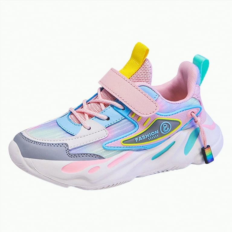 Gvdentm Kids Basketball Shoes High Top Youth Fashion Sneakers
