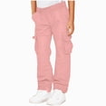 thumbnail image 1 of Gvdentm Kids' Cargo Pants Casual Outdoor Quick Dry Waterproof Hiking Climbing Convertible Trousers 5-15Y Size 13-14 Years, 1 of 6