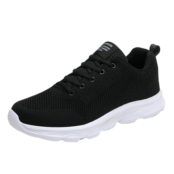 Gvdentm Men's Sneakers Lightweight Casual Walking Shoes Sneaker for Men Wide Mesh Lightweight White,11.5