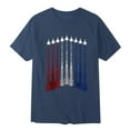 thumbnail image 1 of Gvdentm Men's USA T-shirt Tops 4th of July Independence Day A12-Dark Blue,2XL, 1 of 4