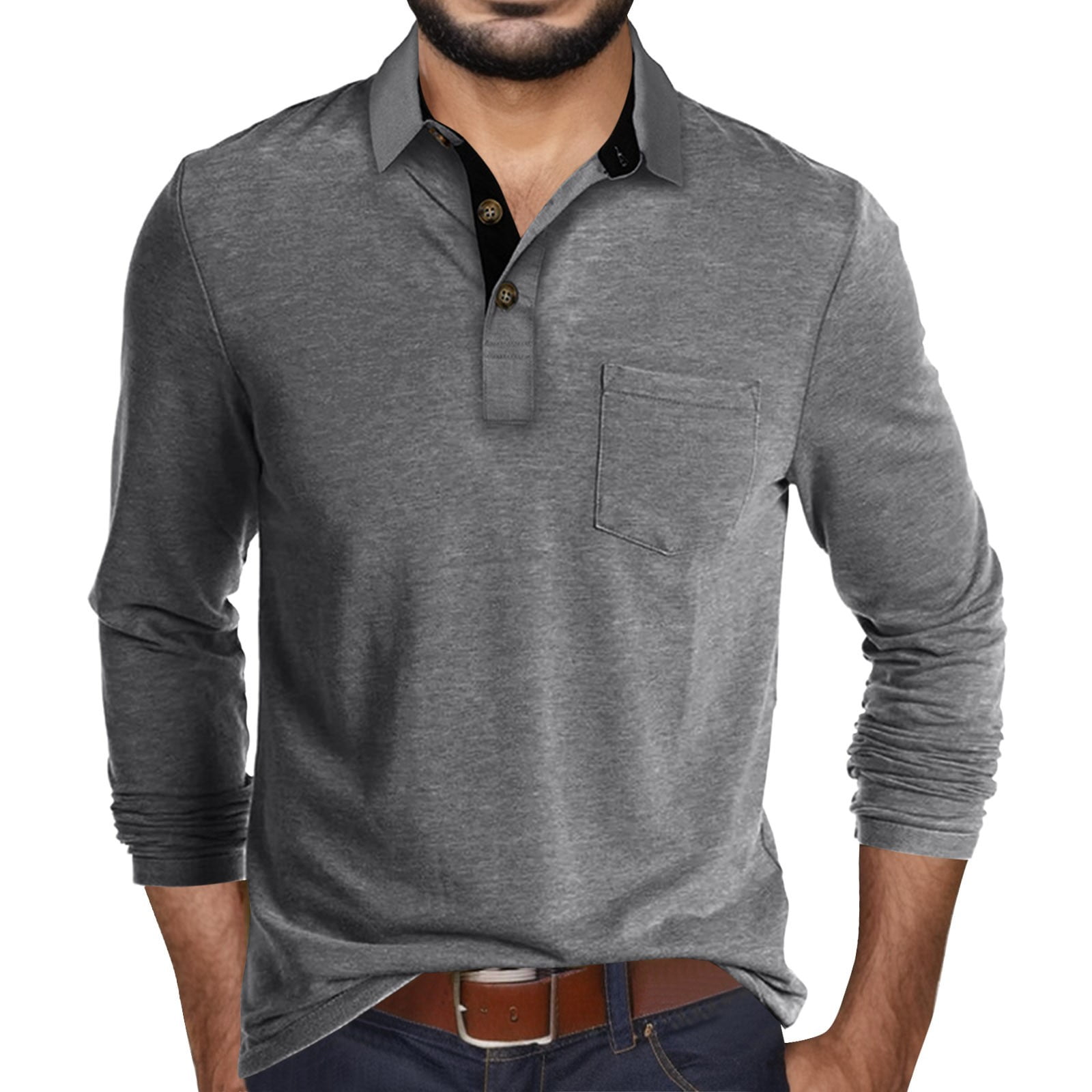 【ほぼ未使用品】デンハム　DENHAM WHOLEGARMENT POLO ほぼ未使用品】デンハムDENHAM WHOLEGARMENT POLO