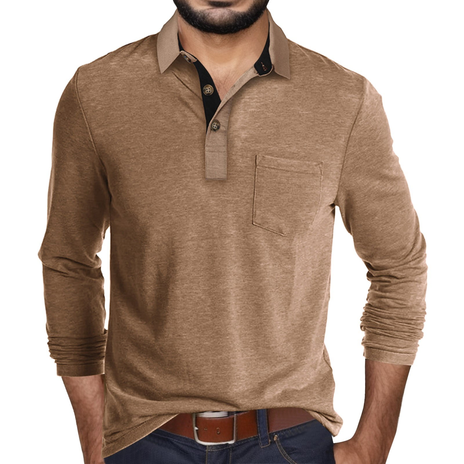 【ほぼ未使用品】デンハム　DENHAM WHOLEGARMENT POLO ほぼ未使用品】デンハムDENHAM WHOLEGARMENT POLO