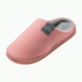 thumbnail image 1 of Gvdentm Woman's Slippers Indoor Women's Slip on Fuzzy House Slippers Slippers for Men Outdoor(Pink,6), 1 of 9