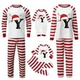 thumbnail image 1 of Gvdentm Pattern A-Z Christmas Matching Family 2 Pcs Merry Grinchmas Christmas Pjs Matching Sets Grinch Family Matching Pajamas Sets for Baby Adults Kids, 1 of 4