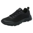 thumbnail image 1 of Gvdentm Shoes Men Casual Tennis Walking Mesh Athletic Gym Fashion Lightweight Slip On Sneakers Mens Shoes Casual Black,7, 1 of 9