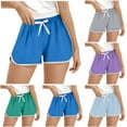 thumbnail image 1 of Gvdentm Shorts for Girls Girls' Active Athletic Dolphin Shorts for Boys (Ages 1-16) Grey,5-6 Years, 1 of 5