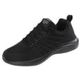 thumbnail image 1 of Gvdentm Sneaker for Women Non Slip Shoes Comfort Work Shoes Platform Sneakers(Black,9), 1 of 9