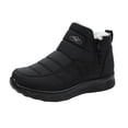 thumbnail image 1 of Gvdentm Snow Boots for Women Size 5 Womens Warm Lined Winter Snow Boots Waterproof Ankle Boots Outdoor Booties Comfortable Shoes for Women(Black,10.5), 1 of 9