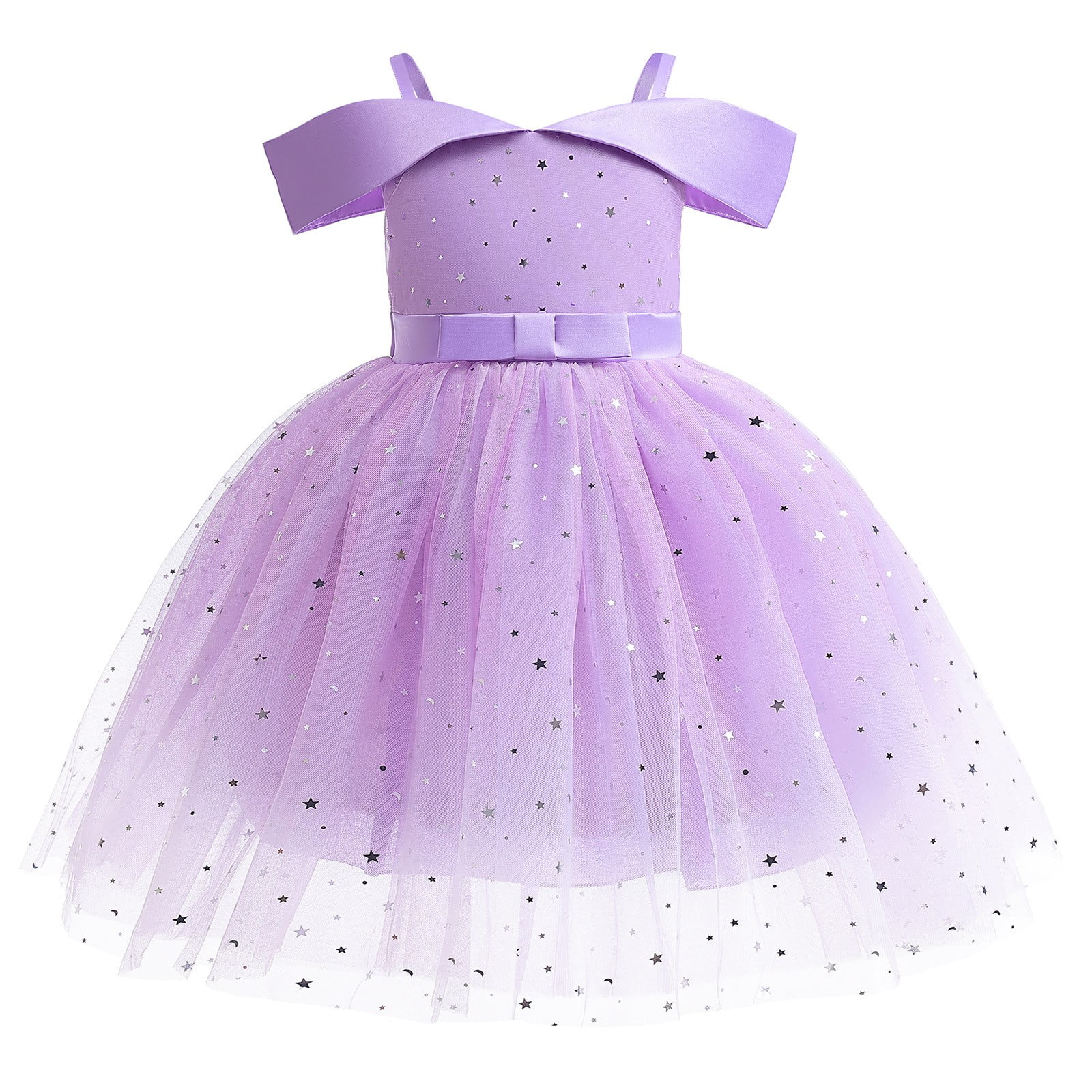 Gvdentm Toddler Girl Birthday Outfits Girl Flower Design Dress Sleeveless  Princess Wedding Dress for Toddler and Baby Girl(Purple,3-4 Years) -  Walmart.com