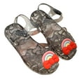 thumbnail image 1 of Gvdentm Toddler Girls Jelly Shoes Mary Jane Soft Unisex-Child Boys Jellies Sandals Rubber Sole Closed Toe Beach Summer Kids(Black,1.5), 1 of 9