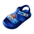 thumbnail image 1 of Gvdentm Toddler Sandals Boys Boys Girls Sandals Open-Toe Summer Outdoor Unisex Child Sport Sandals Athletic Lightweight Toddler Sandals Girls(Dark Blue,8.5), 1 of 5