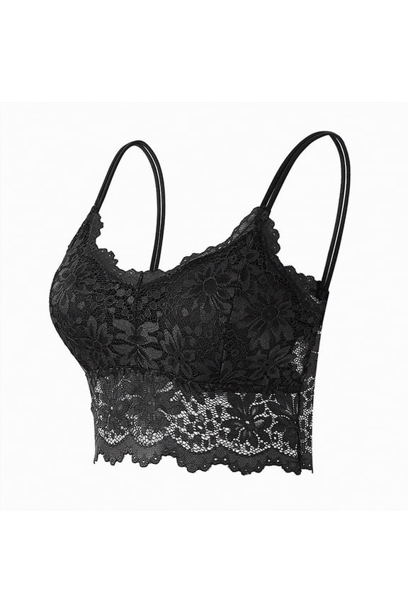 Tshirt Bras for Women No Padded Bralettes for Women With Support Women's Illumination Full Figure Zoned-in Support Bra Wireless Bras(Black,3XL)