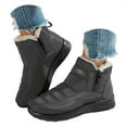 thumbnail image 1 of Gvdentm Women Snow Boots 5.5 Womens Warm Lined Winter Snow Boots Waterproof Ankle Boots Outdoor Booties Comfortable Shoes for Women(Grey,6), 1 of 9