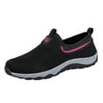 thumbnail image 1 of Gvdentm Women's Classic Low Top Shoes Fashion Sneaker with Soft Insole Causal Shoes for Women Hot Pink,8.5, 1 of 7