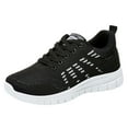 thumbnail image 1 of Gvdentm Womens Pink Sneakers Summer Lightweight Mesh Casual Travel Shoes Sneakers Non Slip Shoes Women Black,6.5, 1 of 6