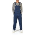 thumbnail image 1 of Gvmfive Men Multi Pockets Stonewashed Long Denim Bib Overall, 1 of 7