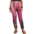 thumbnail image 1 of Gvmfive Women Casual Boho Tie Dye Print Loose Pants Sports Jogger Sweatpants Trousers, 1 of 4