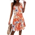 thumbnail image 1 of Gvmfive Women Summer Casual Sundress Boho Sleeveless Ruffles Mini Dress, 1 of 5