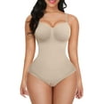 thumbnail image 1 of Gvmfive Women Tummy Control Body Shaper Slimming Waist Trainer Shapewear Bodysuit, 1 of 4