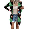 thumbnail image 1 of Gvmfive Women's Christmas Long Sleeve Button Up Casual Cardigan, 1 of 5