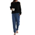 thumbnail image 1 of Gvmfive Women's Drawstring Solid Loose Fit Multi Pockets Casual Jogger Pants, 1 of 5