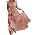 thumbnail image 1 of Gvmfive Womens Casual Floral Boho Sleeveless Flowy Maxi Dress, 1 of 4
