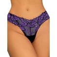 thumbnail image 1 of Gvmfive Womens Lace Underwear Invisible Sheer Briefs Panties Thongs, 1 of 6