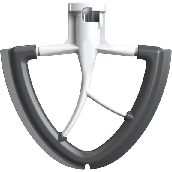GVODE Flex Edge Beater for KitchenAid Mixer 4.5/5 Quart, Fits Tilt-Head for Kitchenaid Paddle with Scraper for KitchenAid Accessories and Attachments