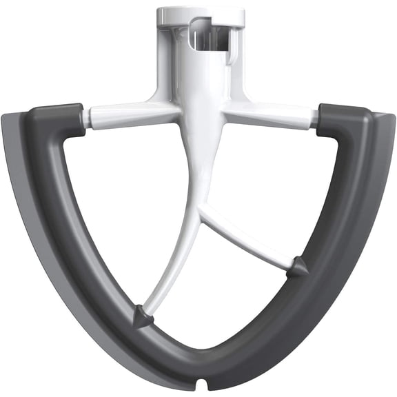 GVODE Flex Edge Beater for KitchenAid Mixer 4.5/5 Quart, Fits Tilt-Head for Kitchenaid Paddle with Scraper for KitchenAid Accessories and Attachments