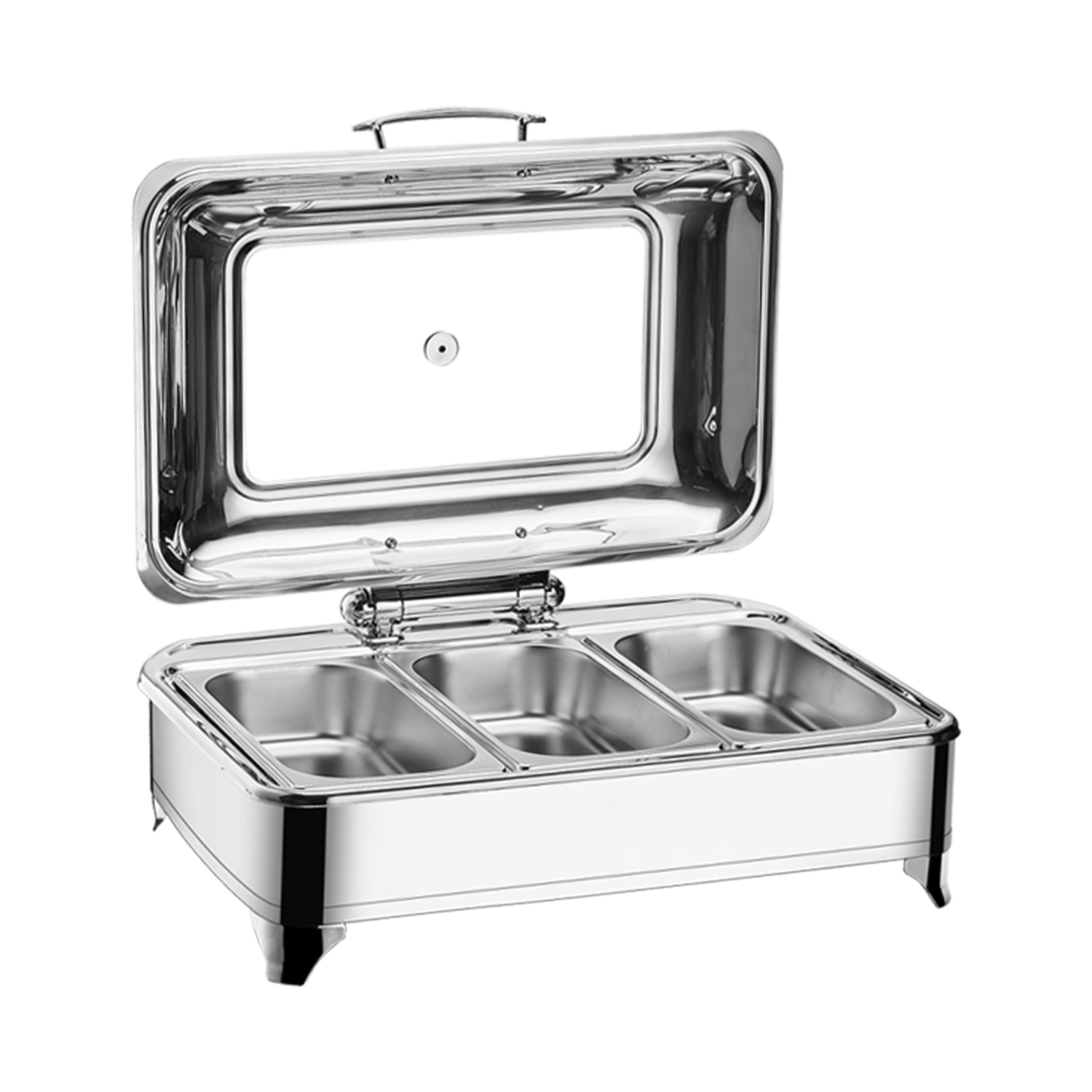 Gvode Electric Chafing Dish Buffet Set Stainless Steel Food Warmer and