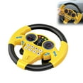 thumbnail image 1 of GvuoFny Toddler Steering Wheel Toy for Car Seat, Pretend Driving Steering Wheel with Lights & Sounds, Suction Cup Steering Wheel Toy, 1 of 7
