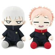 Gvupev Jujutsu Kaisen Plush - JJK Toge Inumaki & Itadori Yuji Plushies Gifts for Fans, Huggable Jujutsu Kaisen Collectible Figures, Cartoon Anime Figure Dolls for Boys Girls Christmas Birthday Choice