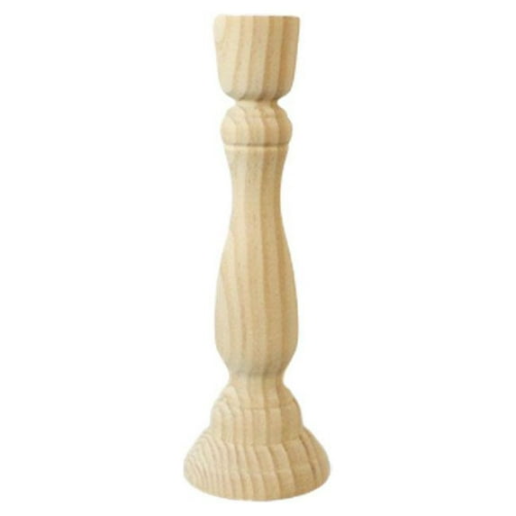 Gvyyzp Candle Holder Retro Wood Classic Candlestick Holders party Wedding 2024UKS