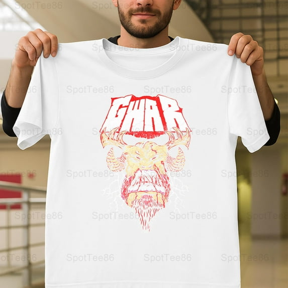 Gwar Vintage Retro 90s Shock Rock Metal Music Band Concert Graphic G215 Unisex T-Shirt, Up to Size 5XL