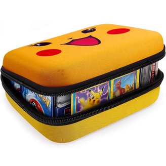 pokemon card case walmart Amazon.com: Binder Card Box Playing Card Travel Storage Case Holds 200+ Cards, Anime Gifts one of the most unique and powerful Pokemon 700 pokemon cards + case