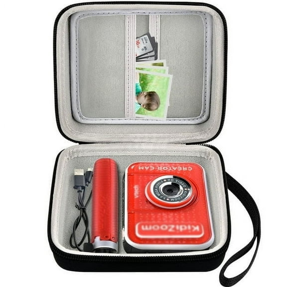 Fleurvie Digital Camera Case for VTech Creator Cam Video Camcorders Usb for Kids   & Selfie Stick, Box Only