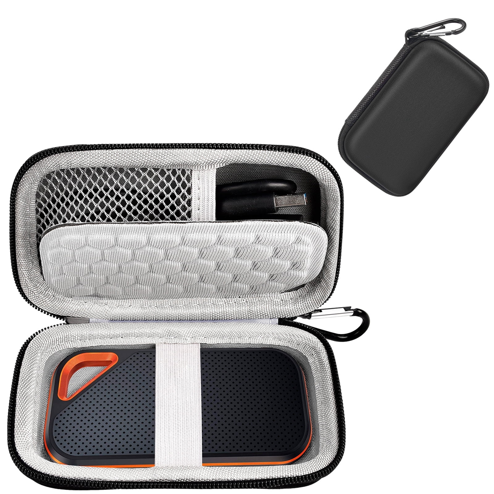 Fleurvie External Hard Drives Case for San- Disk Extreme Pro , for Crucial X8 Portable SSD - Box Only
