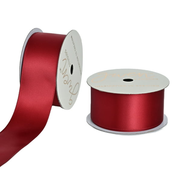 Gwen Studios,1 1/2"BurgundySatin Ribbon,7 yards