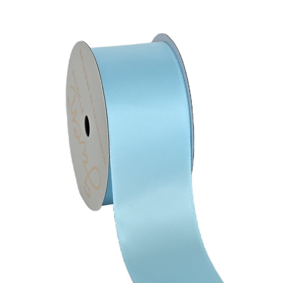Gwen Studios 1.5" Light Blue Satin Ribbon, 7 yards