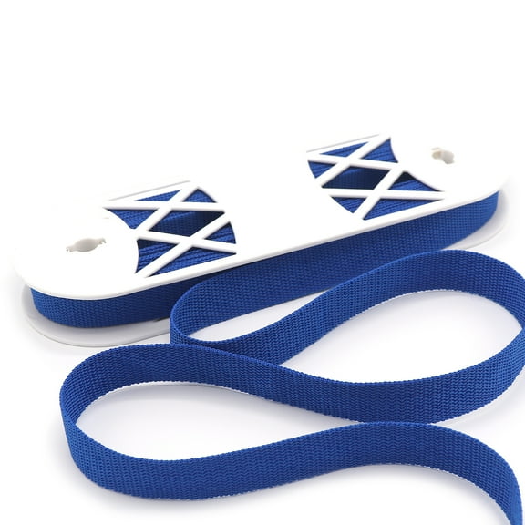 Gwen Studios 1" Royal Blue Webbing, 15 Yards