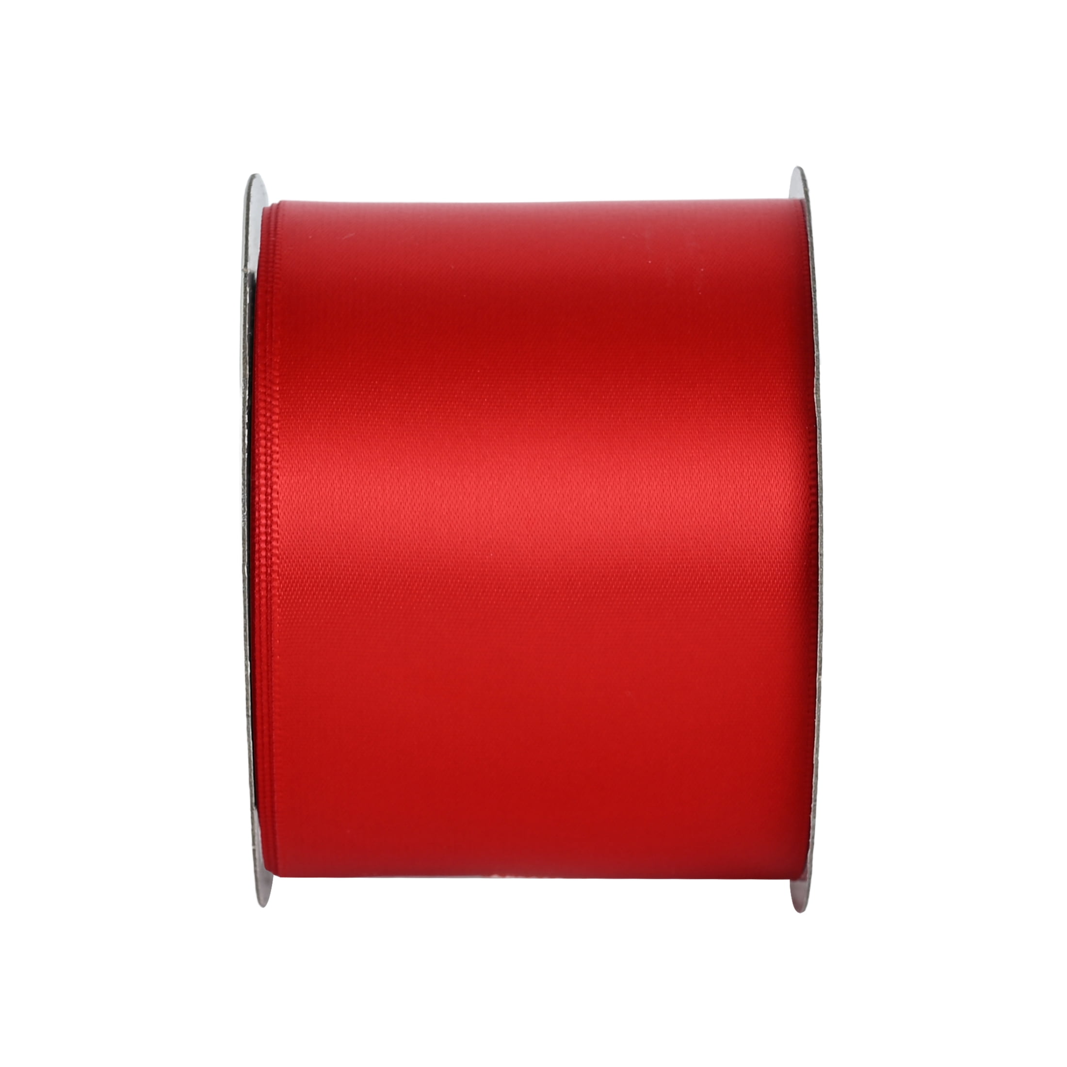 Gwen Studios 2.25" Red Satin Ribbon, 7 Yards