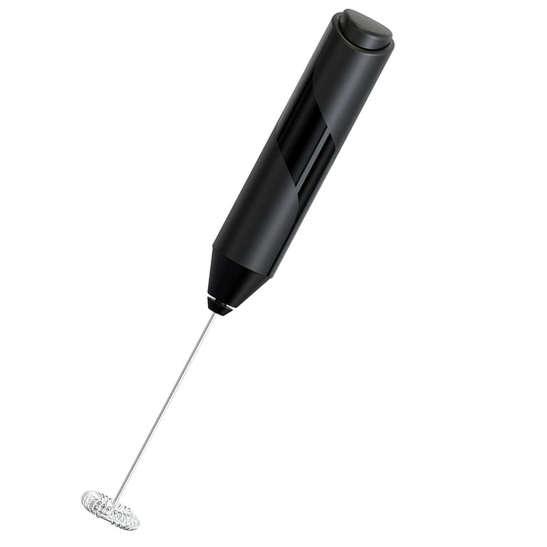 Handheld Milk Frother Whisk with Stand. Stainless Steel Battery Operated  Electric Foamer, 0.6 x 0.6 x 9.75 in - Ralphs
